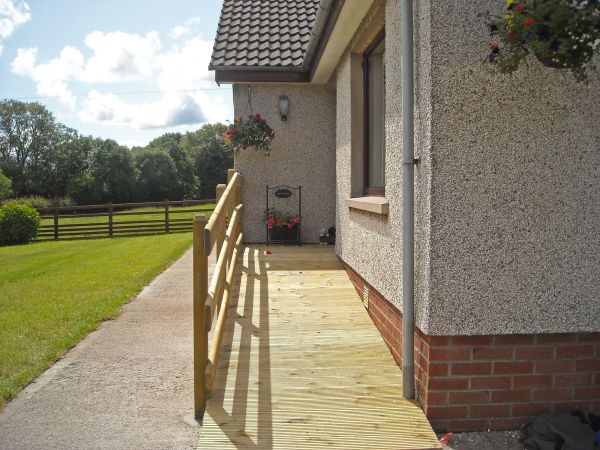 Cost of Hardwood Ramp Installation in San Antonio