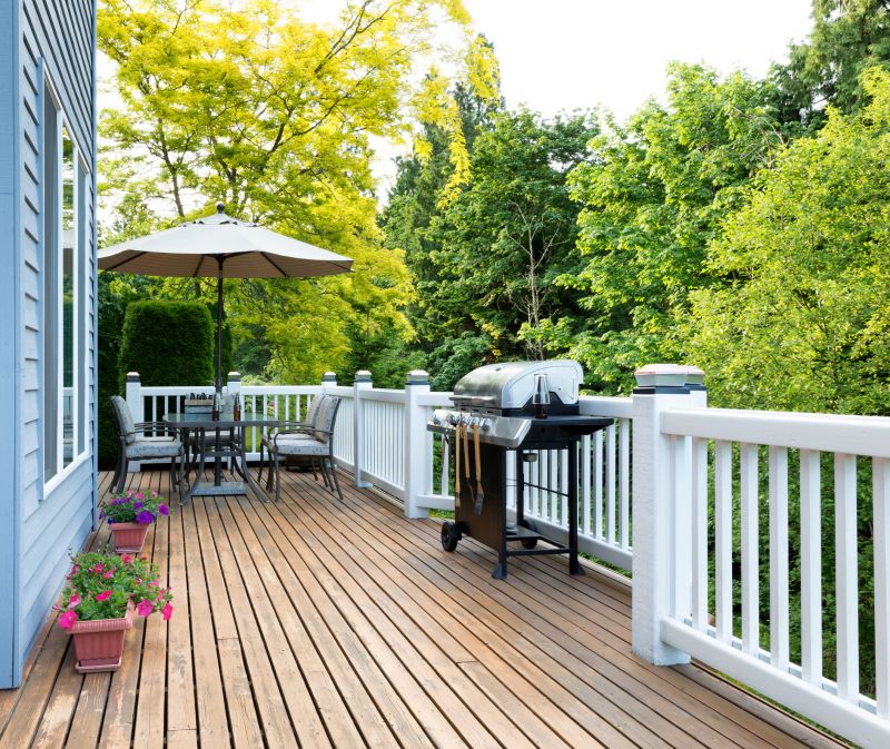 Outdoor Deck Entertainment Area